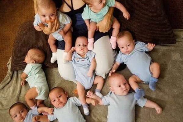 Nadya Suleman, a mom of octuplets, celebrates their 15th birthday